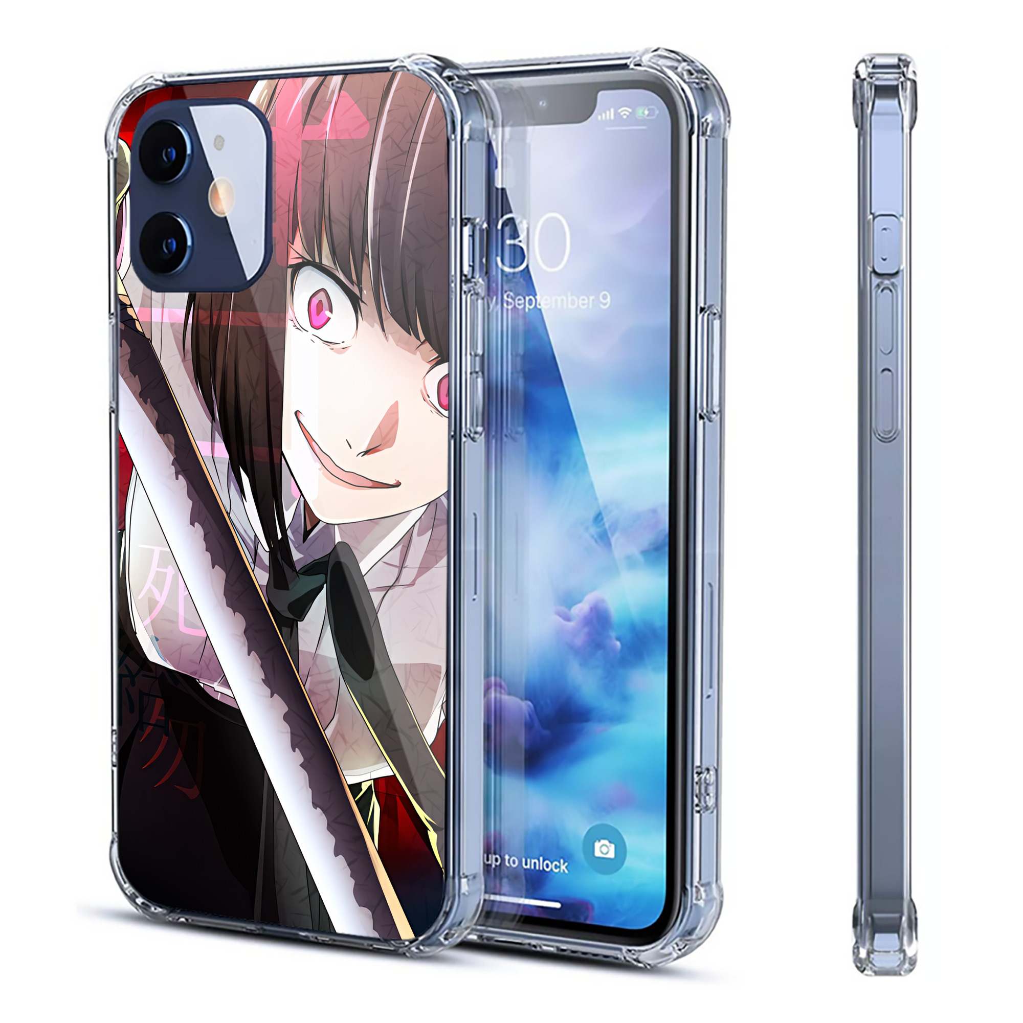 （画像用） 文豪ストレイドッグス Bungo Stray Dogs 【iPhone 12シリーズ対応】透明スマホケース（クリアソフトケース）